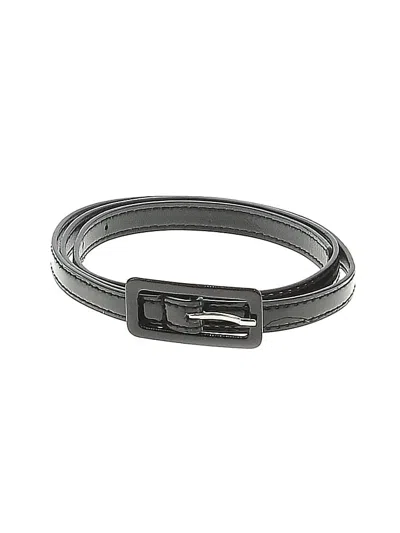 Pre-owned Unbranded Belt In Black