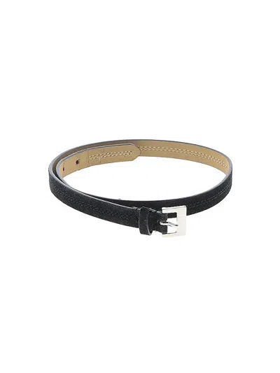 Pre-owned Unbranded Belt In Black