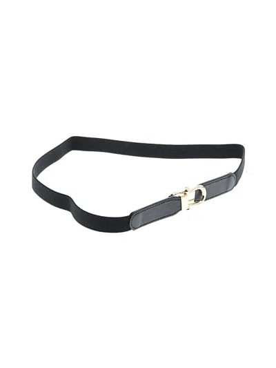 Pre-owned Unbranded Belt In Black
