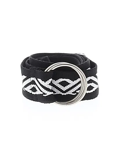 Pre-owned Unbranded Belt In Black