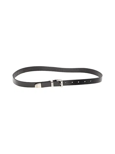 Pre-owned Unbranded Belt In Black