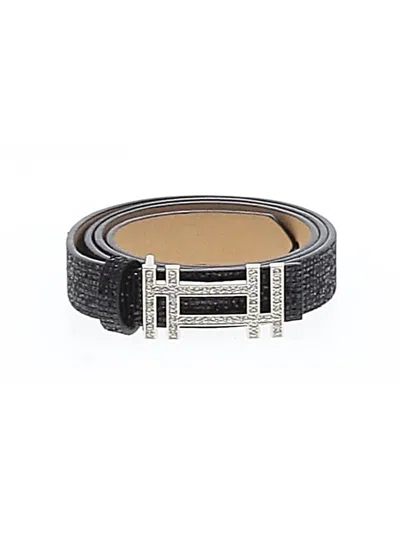 Pre-owned Unbranded Belt In Black