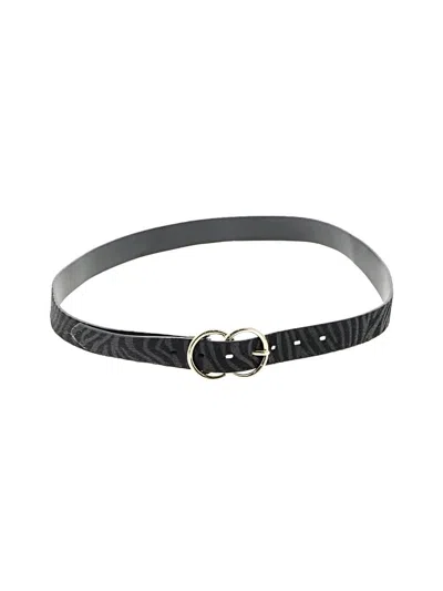 Pre-owned Unbranded Belt In Black