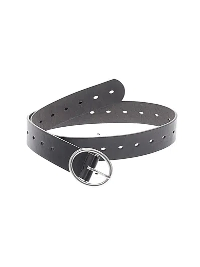 Pre-owned Unbranded Belt In Black