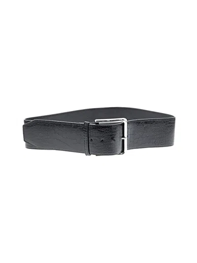 Pre-owned Unbranded Belt In Black