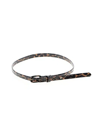 Pre-owned Unbranded Belt In Black