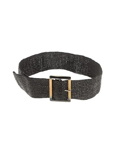 Pre-owned Unbranded Belt In Black