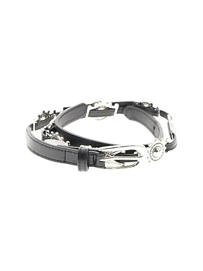 Pre-owned Unbranded Belt In Black