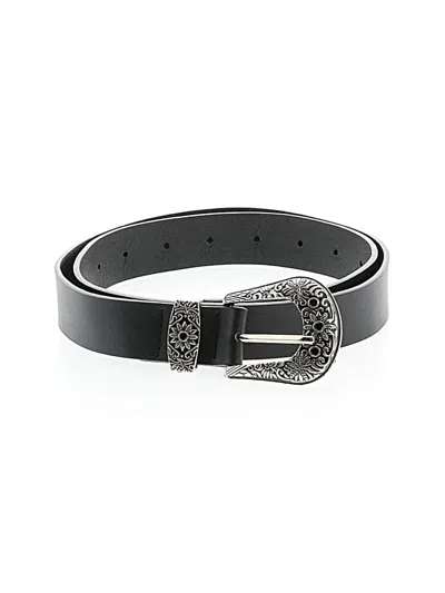 Pre-owned Unbranded Belt In Black