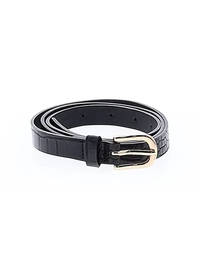 Pre-owned Unbranded Belt In Black