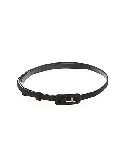 Pre-owned Unbranded Belt In Black