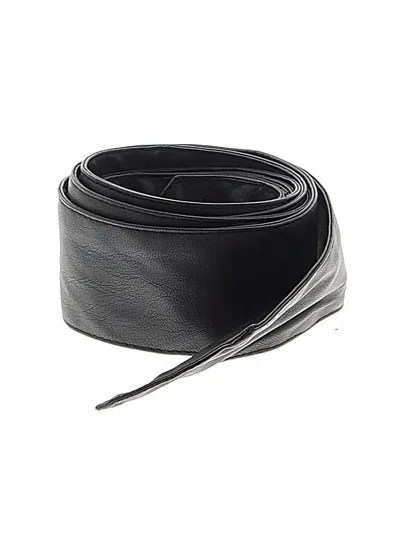 Pre-owned Unbranded Belt In Black