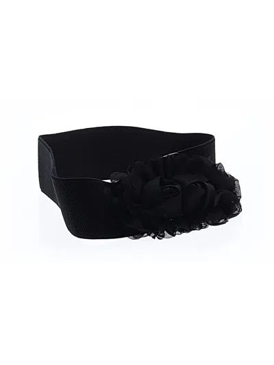 Pre-owned Unbranded Belt In Black