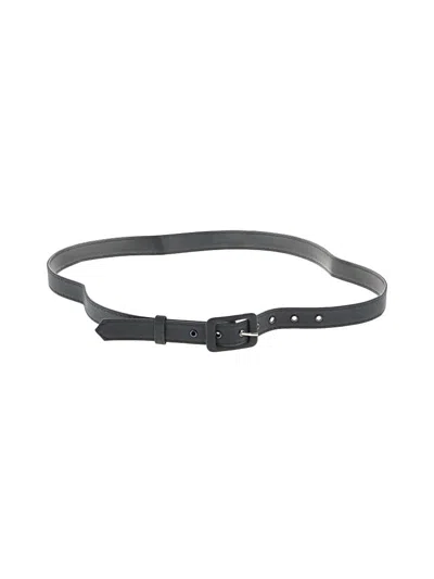 Pre-owned Unbranded Belt In Black