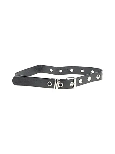Pre-owned Unbranded Belt In Black