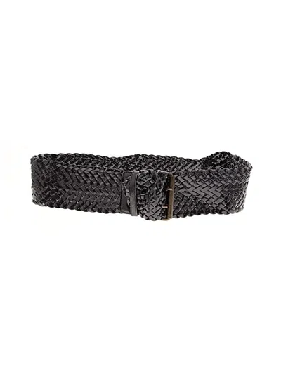Pre-owned Unbranded Belt In Black