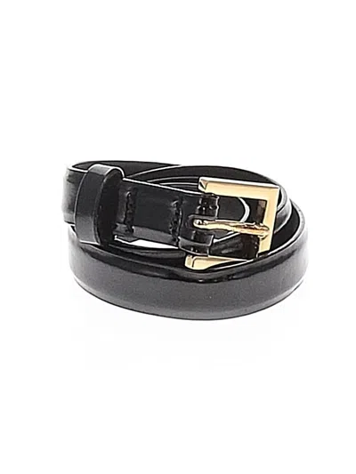 Pre-owned Unbranded Belt In Black