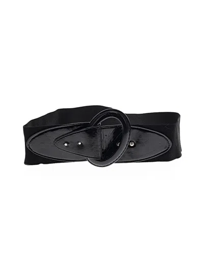Pre-owned Unbranded Belt In Black
