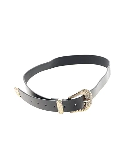 Pre-owned Unbranded Belt In Black