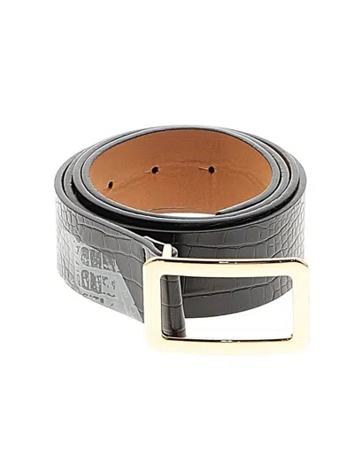 Pre-owned Unbranded Belt In Black