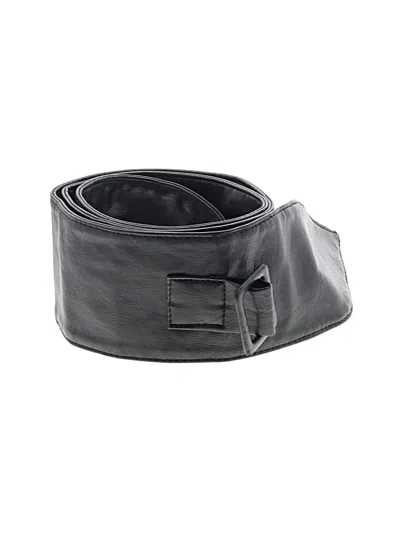 Pre-owned Unbranded Belt In Black