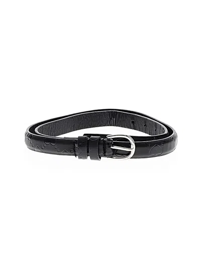 Pre-owned Unbranded Belt In Black
