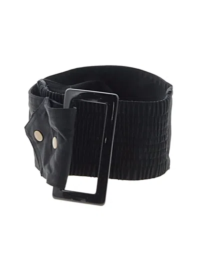Pre-owned Unbranded Belt In Black