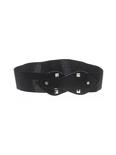 Pre-owned Unbranded Belt In Black