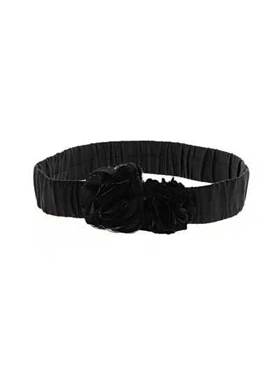 Pre-owned Unbranded Belt In Black