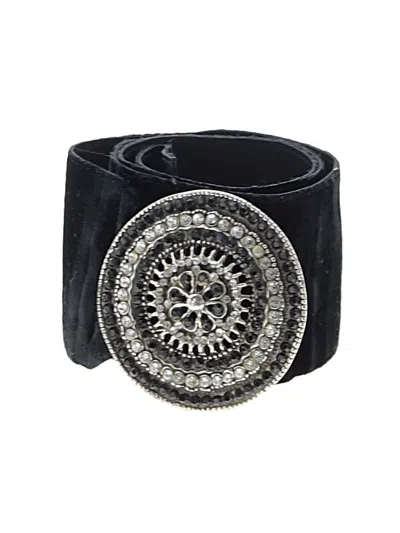 Pre-owned Unbranded Belt In Black