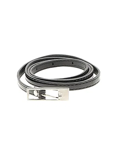 Pre-owned Unbranded Belt In Black