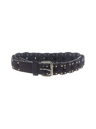 Pre-owned Unbranded Belt In Black