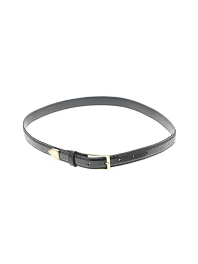 Pre-owned Unbranded Belt In Black