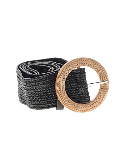 Pre-owned Unbranded Belt In Black
