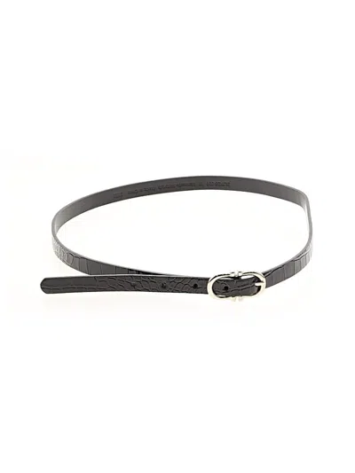 Pre-owned Unbranded Belt In Black