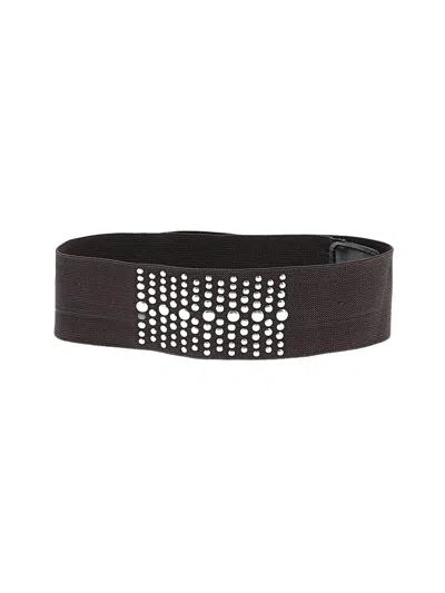 Pre-owned Unbranded Belt In Black