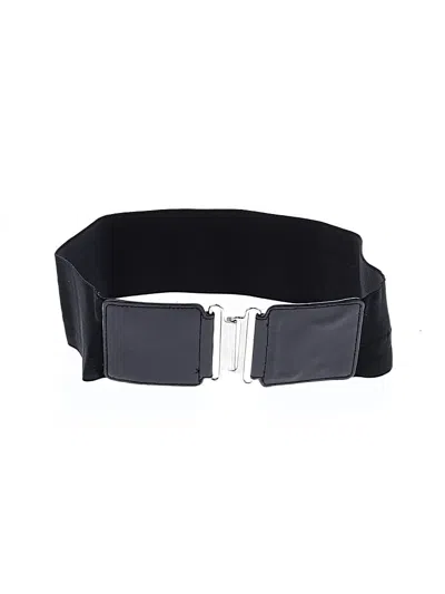 Pre-owned Unbranded Belt In Black