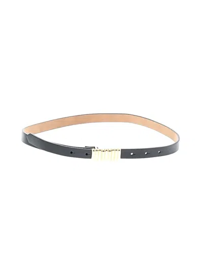 Pre-owned Unbranded Belt In Black