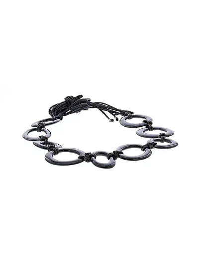 Pre-owned Unbranded Belt In Black