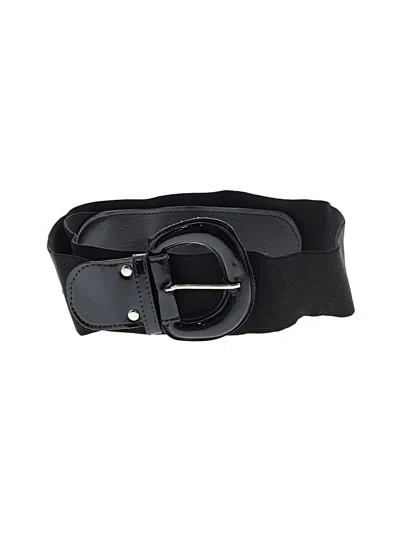 Pre-owned Unbranded Belt In Black
