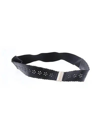 Pre-owned Unbranded Belt In Black