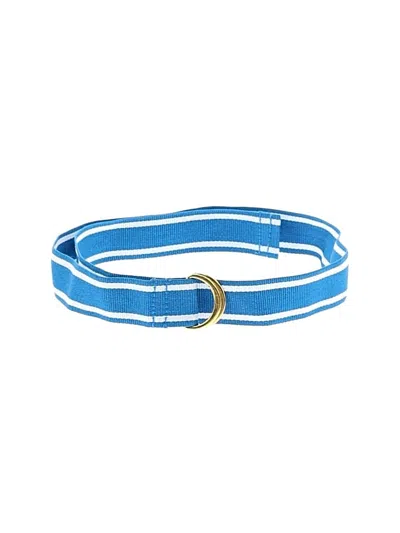 Pre-owned Unbranded Belt In Blue