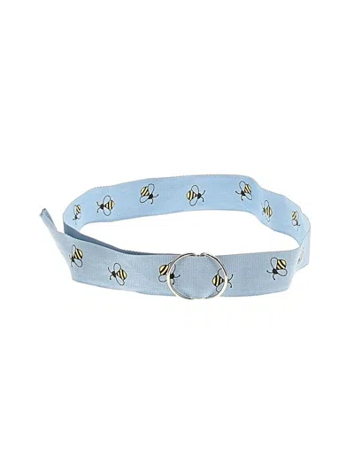 Pre-owned Unbranded Belt In Blue