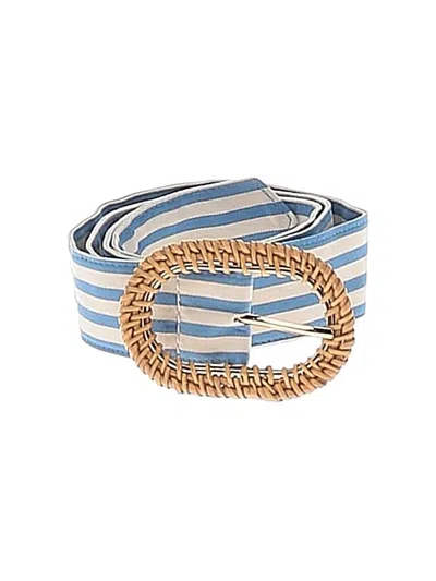 Pre-owned Unbranded Belt In Blue