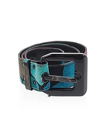 Pre-owned Unbranded Belt In Blue