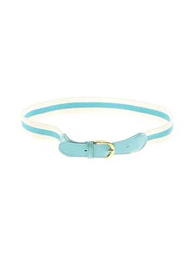 Pre-owned Unbranded Belt In Blue