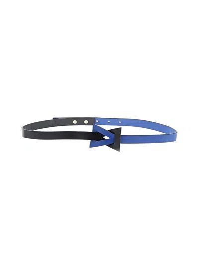 Pre-owned Unbranded Belt In Blue