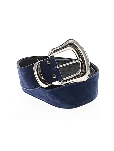 Pre-owned Unbranded Belt In Blue