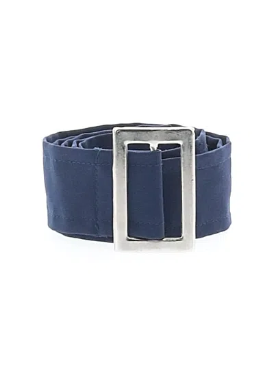 Pre-owned Unbranded Belt In Blue