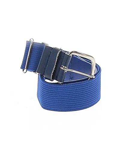 Pre-owned Unbranded Belt In Blue